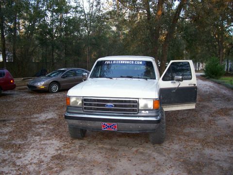 1990 Ford Bronco - front of the bronco when stock