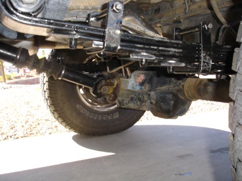 1996 Ford Bronco - Bad pinion angle and vibration. I'm gonna have to do something about this.