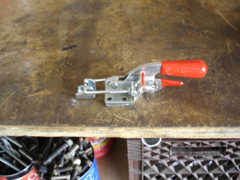1996 Ford Bronco - This is the latch I'm going to use for the tire carrier. It's made by DE-STA-CO and rated for 700lbs. It looked biger in the pictures but i…