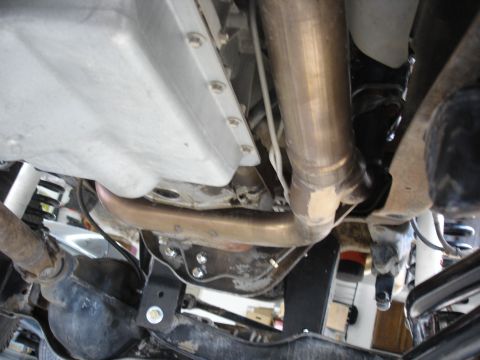 1996 Ford Bronco - Bassani Y-pipe w/ high flow cat.