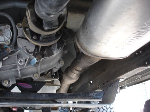 1996 Ford Bronco - Bassani y-pipe and single 3" catback