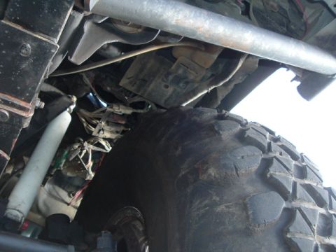 1989 Ford Bronco - 40s, 5" lift. no rub. :-D