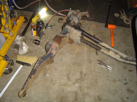 1989 Ford Bronco - Drivers side on the floor