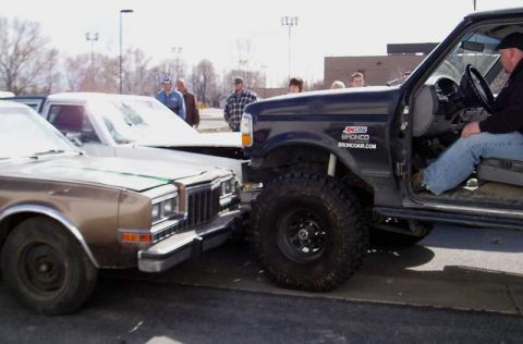 1996 Ford Bronco - Lining up