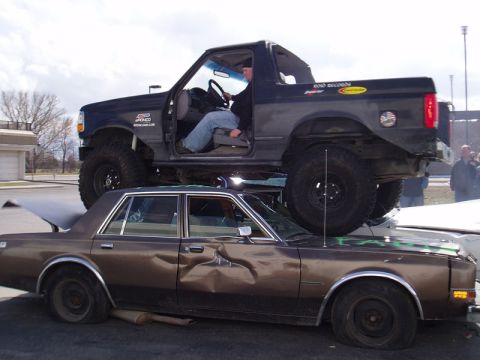 1996 Ford Bronco - On top!