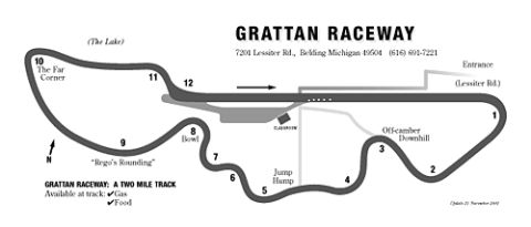 1998 Ford Crown Victoria - Grattan Raceway