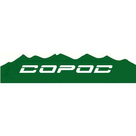 1996 Ford Probe - Decal with mountains and the word COPOC, likely for a vehicle.