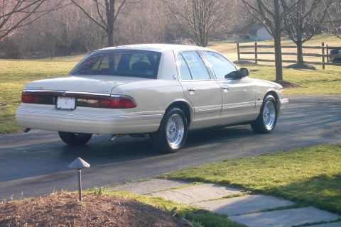 1996 Mercury Grand Marquis - another RH rear quarter shot, minus the glare