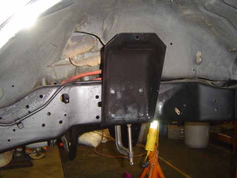 1989 Ford Bronco - Clamped the '79 Spring buckets in place