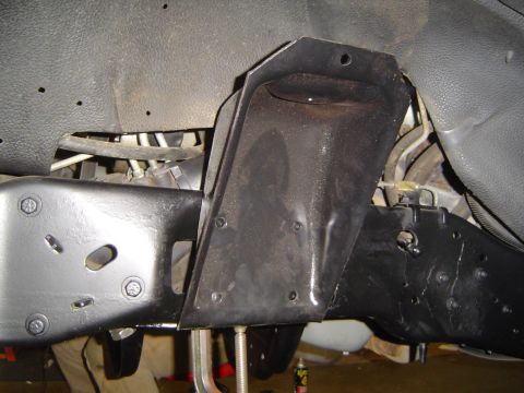 1989 Ford Bronco - Drivers side...I put them as far forward as possible