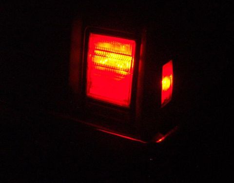 1985 Ford Crown Victoria LTD - Taillight assembly detail, likely from a car's rear.