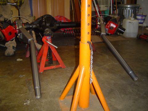 1989 Ford Bronco - Rotated the axle to see if the radius arms were even