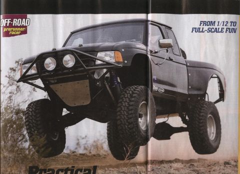 1984 Ford Bronco - This modified Ford Ranger is set up for off-road prerunning and racing.