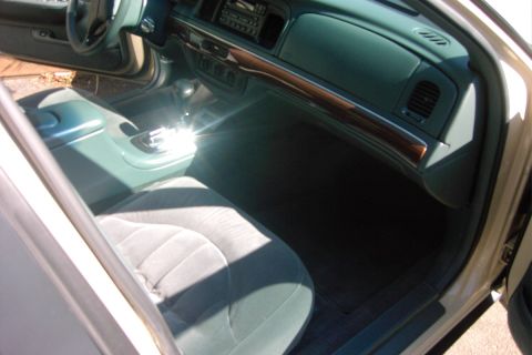 1996 Mercury Grand Marquis - Whole dash, RH angle view