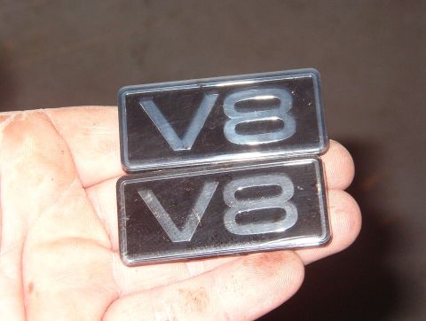 1994 Ford Crown Victoria - V8 Emblems from a Cougar or TB