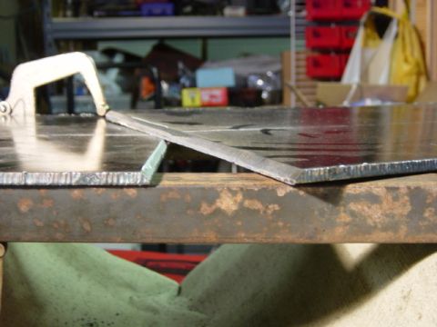 1991 Ford Bronco - We had a discussion on T4W about doing big jobs with a little welder. Here's an illustrative series of a full penetration butt weld in 1/4"…