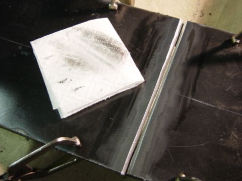 1991 Ford Bronco - Then strip back the paint at the weld area, and clean. That filth on the paper towel was from one swipe with alcohol, one of my favorite cl…