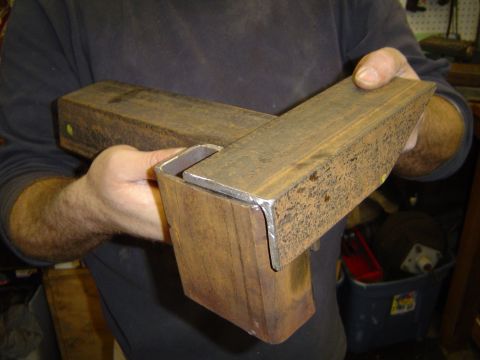 1989 Ford Bronco - Track bar pieced together