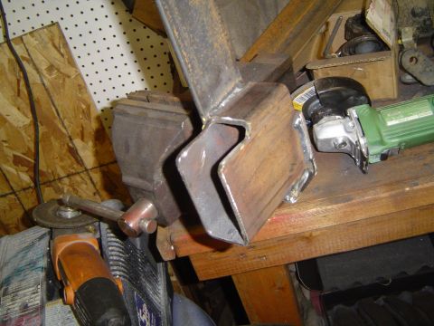 1989 Ford Bronco - Notched out the end for the track bar