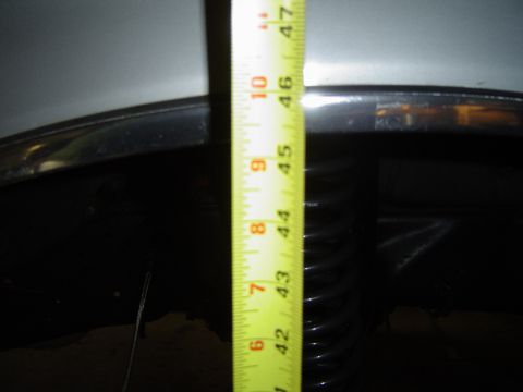 1989 Ford Bronco - 45 1/2 to bottom of the front wheelwell
