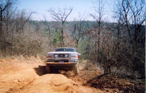 1995 Ford Bronco - Ben climb