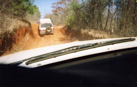 1995 Ford Bronco - From the dash.
