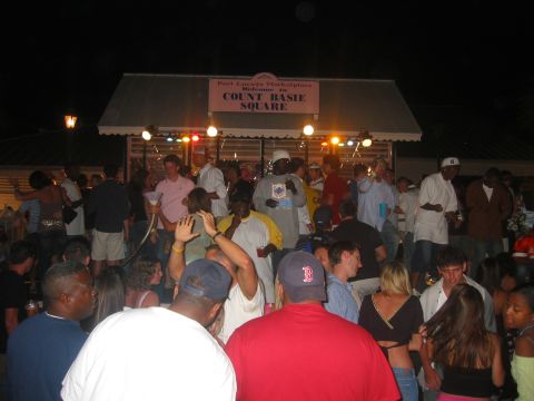 1989 Ford Bronco - Count Basie Square, surrounded by bars, million dollar boats, and girls (not in this picture)