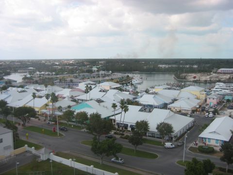 1989 Ford Bronco - View from the hotel toward the west, toward the marinas and the Square.