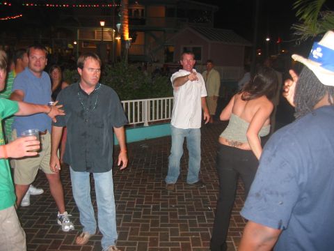 1989 Ford Bronco - I say this was a hooker and her pimp. Sheldon disagrees. Either way there was a scuffle and it was funny. Drinks got thrown.