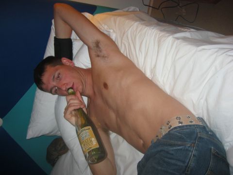 1989 Ford Bronco - 150 dollar bottle of the strongest absinthe money can buy.