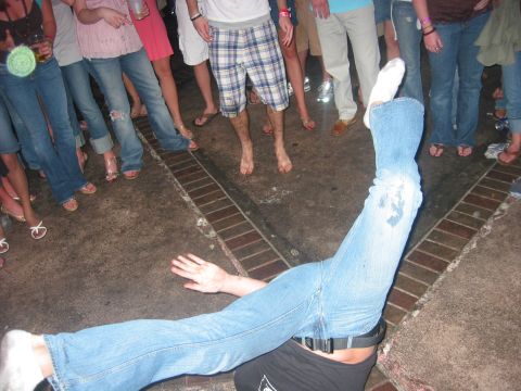 1989 Ford Bronco - Of course Michael Dean wins...by breakdancing on his head.
