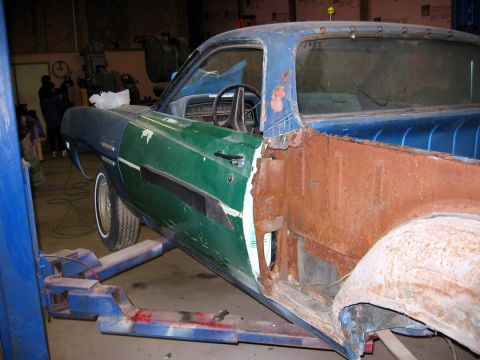 1971 Ford Ranchero - Ever wonder what it looks like behind the quarter of your Ranchero?