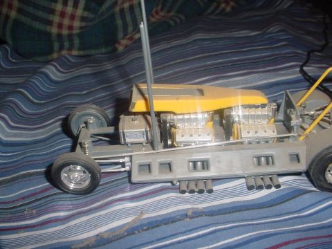 1988 Ford Bronco - This is a model of a vehicle chassis dual engines and multiple exhaust pipes, not a 1988 Ford Bronco.