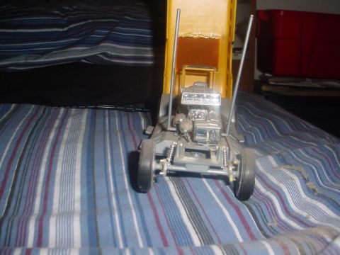 1988 Ford Bronco - Model truck front view with engine detail. The album claims it is a 1988 Ford Bronco.