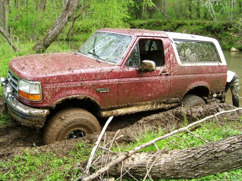 1993 Ford Bronco - Mountain house again
