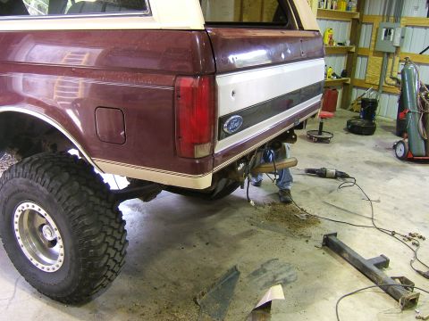 1993 Ford Bronco - Trimmed up and ready for a bumper