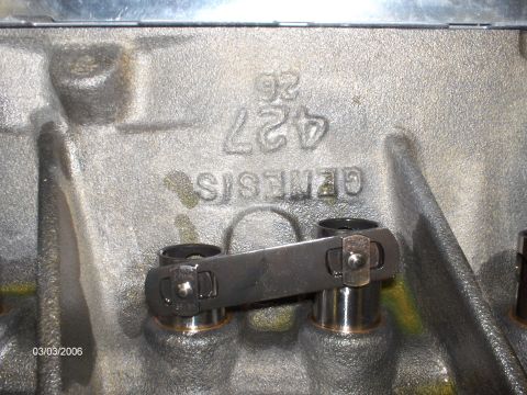 1966 Ford Fairlane - I love that GENESIS 427 foundry stamp. You can see the Comp Cams solid roller lifters.