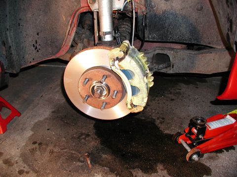 1992 Ford Taurus - New Spindle, New Caliper