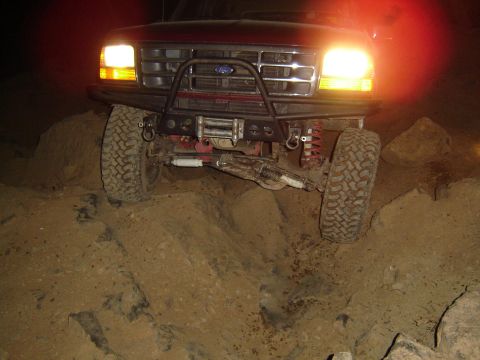 1993 Ford Bronco - Some night action
