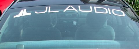 2000 Ford Taurus - 2000 Midnight Black Ford Taurus SES 4-Door Sedan - Rear Windshield JL Audio Decal from eBay.com