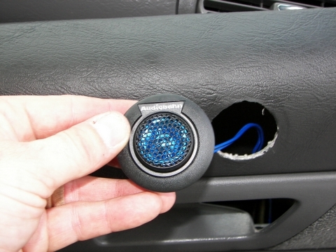 2000 Ford Taurus - Audio System Installation - Component Tweeter install