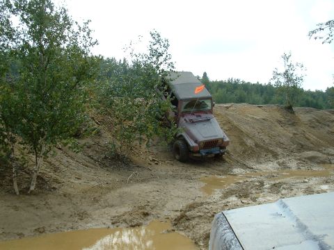 1991 Ford Bronco - Dave descending