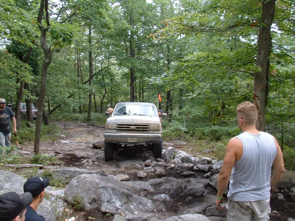 Me about to tackle more rocks...