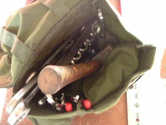 most of my trail tools