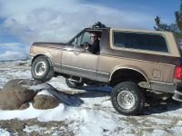 1989 Ford Bronco - another rock