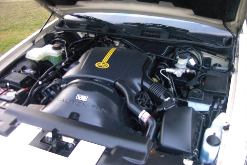 Engine LH view