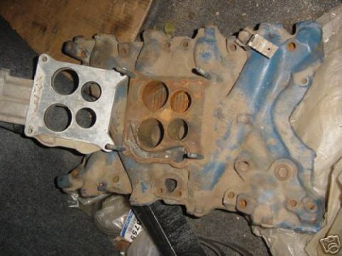 1972 Ford Ranchero - 351M/400 4V, the intake that does not exist! 4300/4350 spreadbore and 2V sized ports.