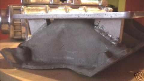 1972 Ford Ranchero - tunnel ram base converted to a supercharger intake