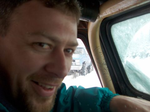 1993 Ford Bronco - Hahahaha..........we're stuck! Just kiddin'!