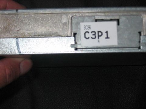 1991 Ford Bronco - A close-up view of an engine control unit, identified by the label C3P1.